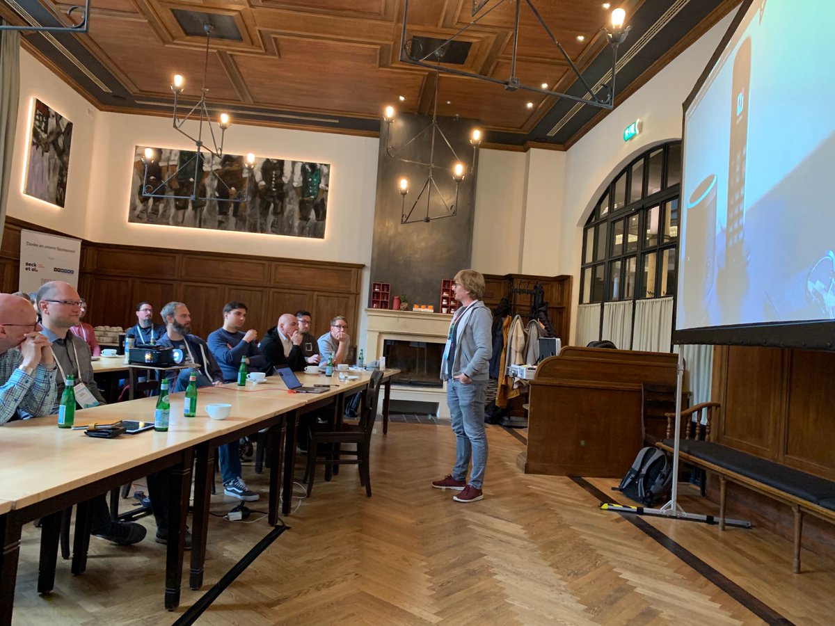 adersberger's tweet image. #qaware&apos;s very own @fuchshuber at @ECNSummit Enterprise CI/CD workshop: Introducing DeploymentSets to define and promote a deployment baseline over several stages. According #promotor tool to be open sourced soon. #cloudnativenerd