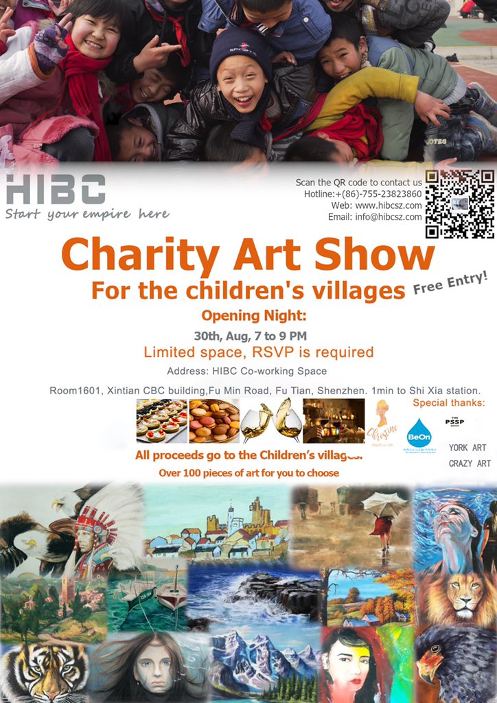 Last chance! Only few art works left from our Charity Art Show. Pick ur favorite art and donate ur love ❤️ 
Contact us if u want to help out the children!  
hibcsz.com/news_info.asp?…
#volunteer #causes #donate #change #activism #nonprofit #dogood #charity #fundraising #philanthropy