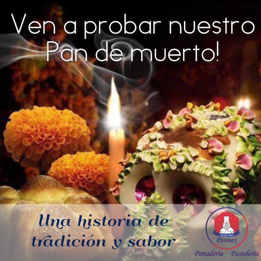 PanmexOficial's tweet photo. Ya tenemos nuestro tradicional y famoso #PanDeMuerto con su inigualable sabor...

“Una historia de tradición y sabor”.

#Panmex #pandulce #panmexicano #pan https://t.co/2QSaLBIrUq