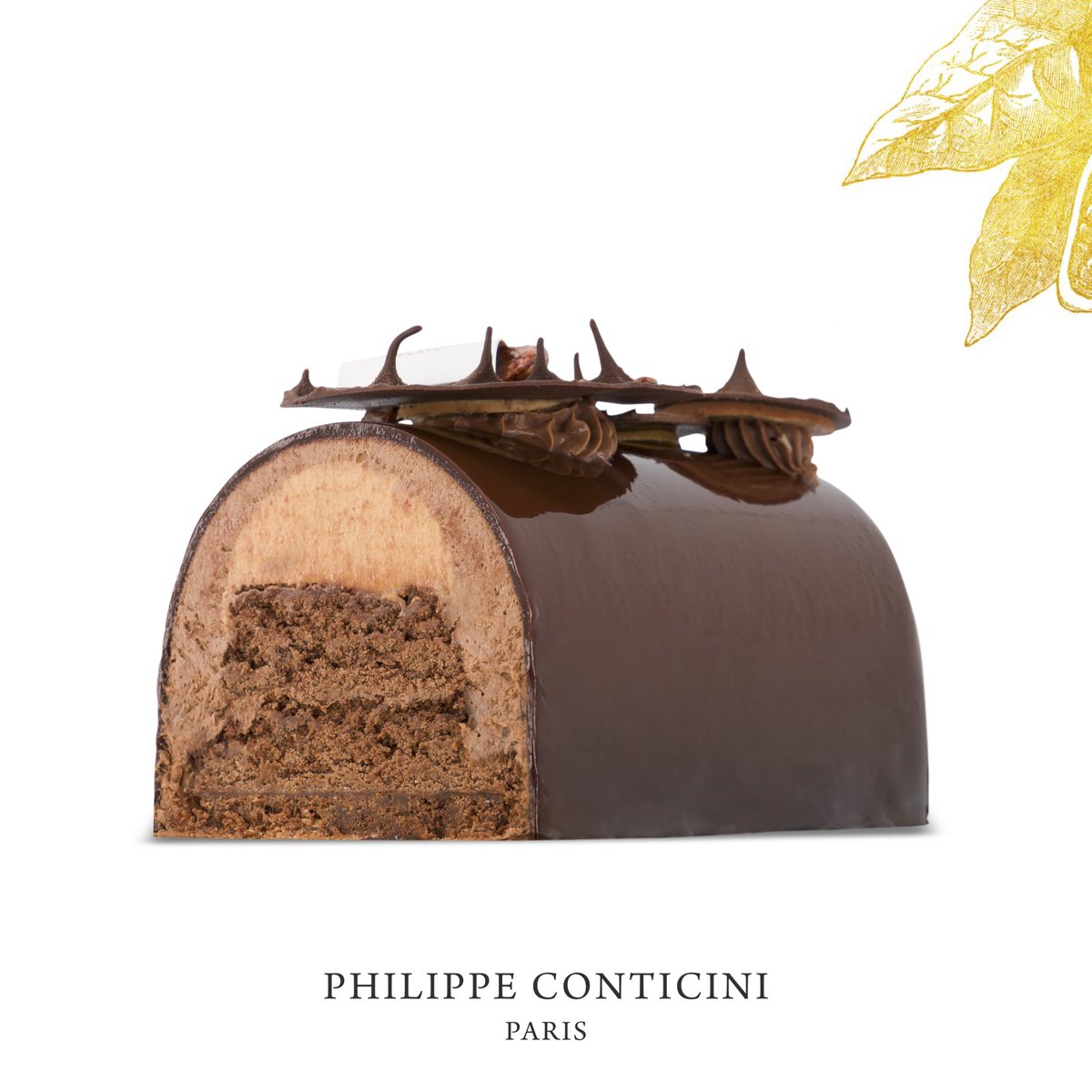 Conticini_Team's tweet photo. La fin d'année approche.. Il est donc temps que je vous présente mes trois bûches pour ces fêtes !
Voici la première : Bûche chocolat doux, caramel et tonka.
Biscuit et croustillant chocolat, crémeux caramel, mousse chocolat fève de tonka et un joli glaçage chocolat ! https://t.co/IOznwdx8vn