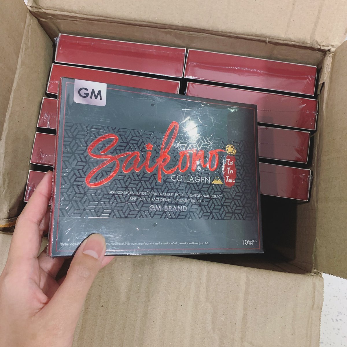 Suraiiz's tweet photo. สนใจสั่งซื้อสอบถาม>>> https://t.co/rCKgNyfqB3
คอลลาเจนนำเข้าจากญี่ปุ่น ช่วยเรื่องสิว ผิว เล็บ ราคา 390 บาทค่าาา
พร้อมส่ง #ไซโคโนะคอลลาเจน🍷🇯🇵 #saikonocollagen #saikonocollgen #saikono❤️ #saikonocollagen🍷 #saikonocollagen🇯🇵🍷#ไซโกโนะคอลลาเจน #ไซโกโน่ะคอลลาเจน #ไซโกโนะ https://t.co/h9EMHBpek2