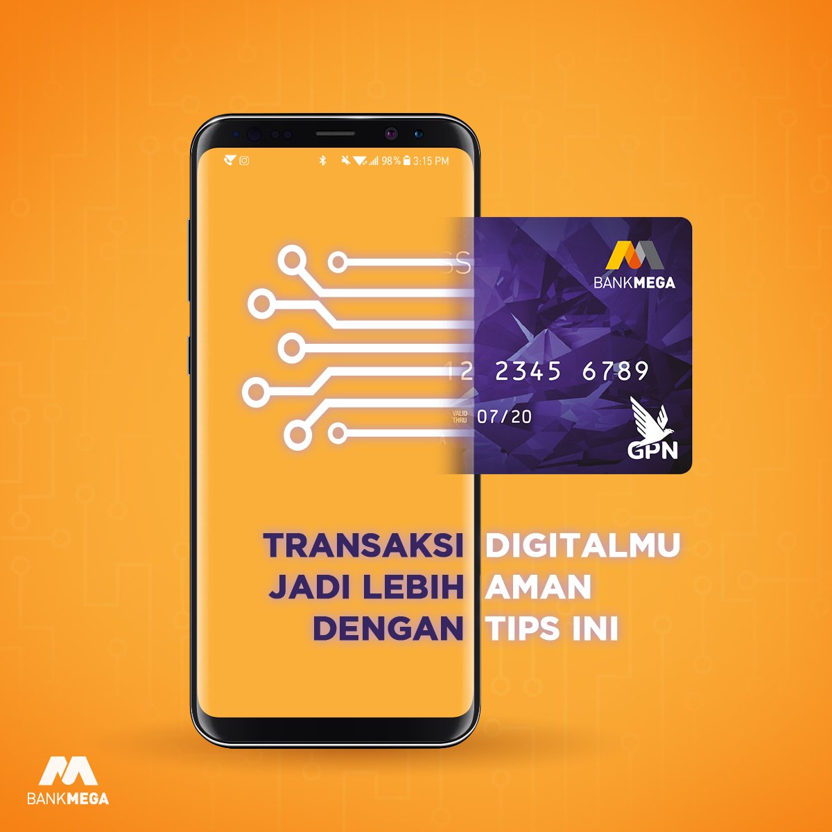 BankMegaID's tweet image. Trend transaksi digital yang ada saat ini, memang sangat membantu kita dalam hal kemudahan dan kehematan waktu. Tapi tetap selalu waspada juga gak ada salahnya kok. Untuk memudahkan simak #MegaTips berikut ya.