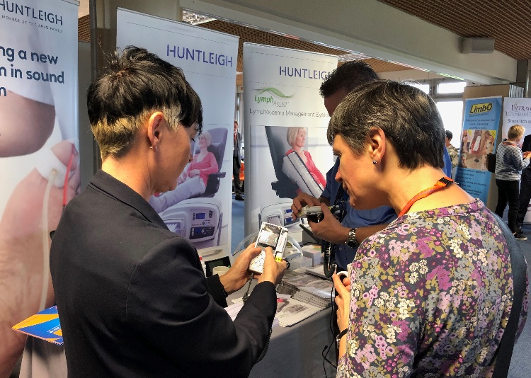 Huntleighdiag's tweet photo. The Huntleigh team hard at work on day 1 of #BLSconf2019. See our #Vascular Assessment & Treatment Range on stand 26! #Lymphoedema #ABI #ABPI #LymphAssist https://t.co/fNDz1eiaV8
