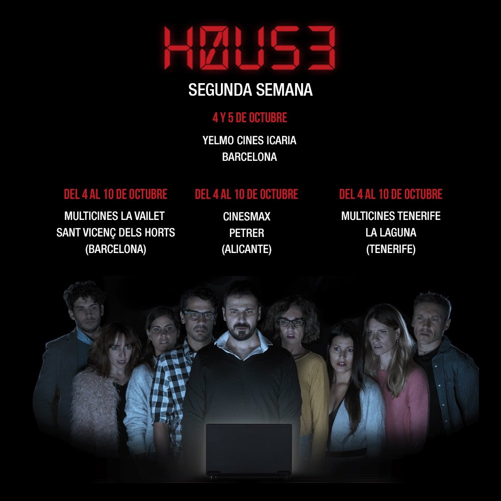 beginagainfilms's tweet photo. ¿Qué hacer que el lunes vaya mejor? Con una película como H0us3...
#H0us3 #H0us3LaPelícula #cine #película https://t.co/jiYjeJA9BV