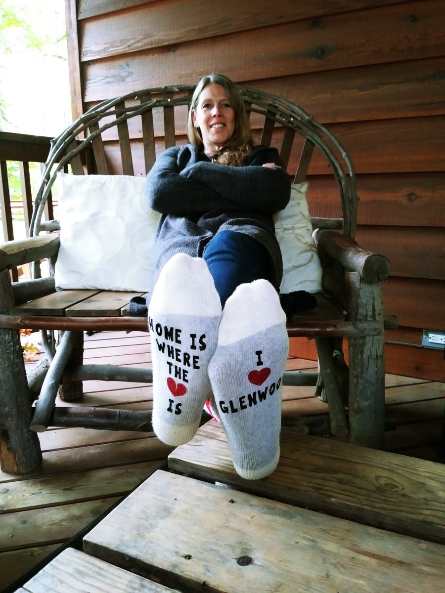 superwookieemom's tweet photo. Perfect socks for a cold Muskoka weekend! ❤ #comehometoGlenwood #glenwoodrocksthesock #showusyourGlenwood @GriffinCouncil @GlenwoodGriffin @MsAwender https://t.co/6pWpD1wyFR