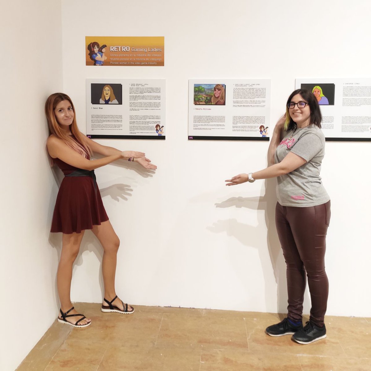Gaming_Ladies_'s tweet photo. Este fin de semana tuvimos el placer de inaugurar en Amposta la exposición fija de RetroGaming Ladies que se puede visitar de forma gratuita hasta enero. Os dejamos enlace para más información:

https://t.co/QzckUYne7f https://t.co/KNKMXuADBC