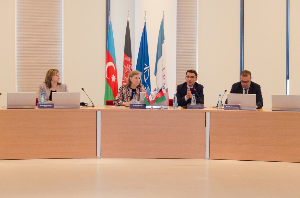 AzMissionNATO's tweet image. These week @AzerbaijanMFA &amp;amp; @ADAUniversity in coop. w/ @NATO host 1st #masterinstructorprogram  for #Afghanistan,2 help build self-reliant &amp;amp; #sustainable capacity 2 deliver quality curriculum in milit. education institutions.@NATOscr @ResoluteSupport @fismailzade #AzerbaijanNATO