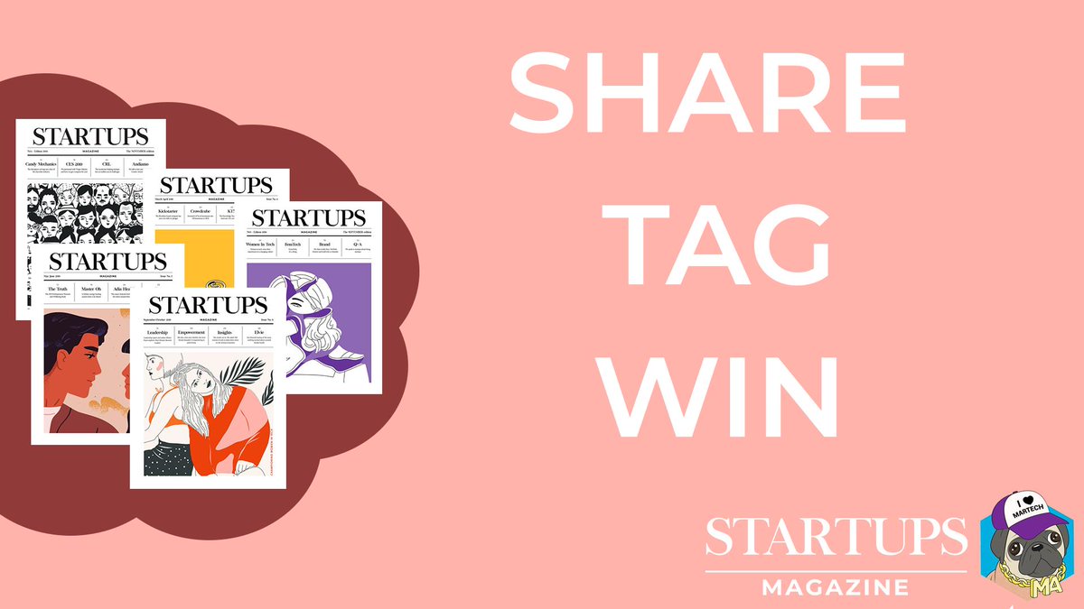 TheStartupsMag's tweet image. We are giving away tickets to a lucky few for the #MarTechConference!💪

If you would like to be considered let us know your favourite article from Startups Magazine (make sure you tag us!) &amp;amp; we will get in touch with your FREE ticket!🎉 @MartechAlliance martechalliance.com/festival