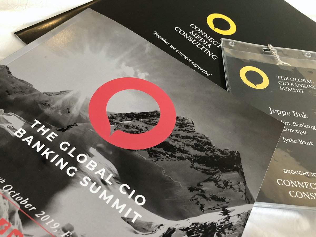 jeppebuk's tweet image. Looking forward to a great keynote, showcases, workshops and networking with peers from around the world, at the Global CIO Banking Summit in Frankfurt the next couple of days #GCIOB @CMCSummits