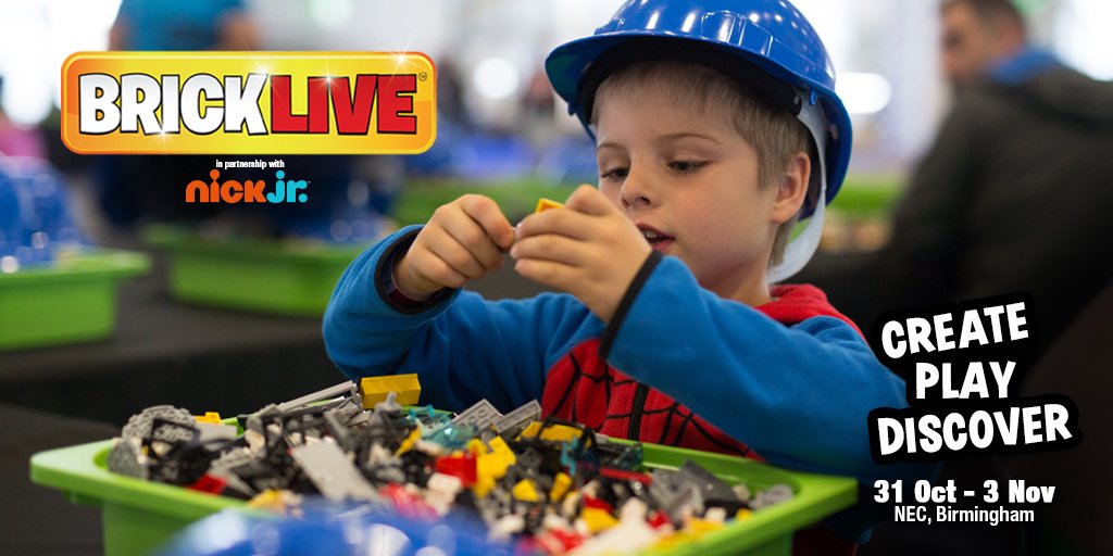 Tick tock, tick tock... Not long to go now &amp; we are so excited! We can't wait for you all to see the amazing exhibitions we'll have in place at this year's #BRICKLIVE. We'll be at <a href="/necbirmingham/">thenecbirmingham</a> from 31st October - 3rd November, get your tickets today — bit.ly/bricklivebookn…