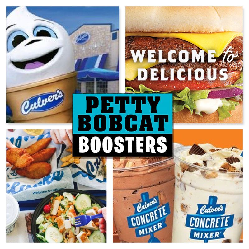 Why Cook Tonight? Come to the Antioch Culver's for Scoopie Night from 5-8 p.m. Visit with classmates and staff, plus a percentage of all purchases (dine-in/carryout/drive-thru) will go to the Petty Bobcat Boosters for use at the school. So tell your friends and neighbors, too!