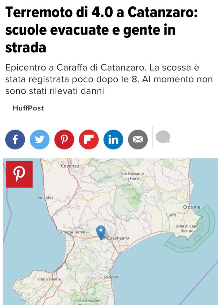 tripodimaria's tweet photo. Forte #SciameSismico nel #Catanzarese, #MassimaVicinanza ai cittadini di Caraffa, Settingiano, Marcellinara,Amato, Miglierina, Tiriolo, SanFloro, Cortale,Borgia, Girifalco, Jacurso, Maida,Pianopoli e un #VivoRingraziamento a #Sindaci e #VVFuoco impegnati a garantirne la sicurezza https://t.co/XgBPpceekS