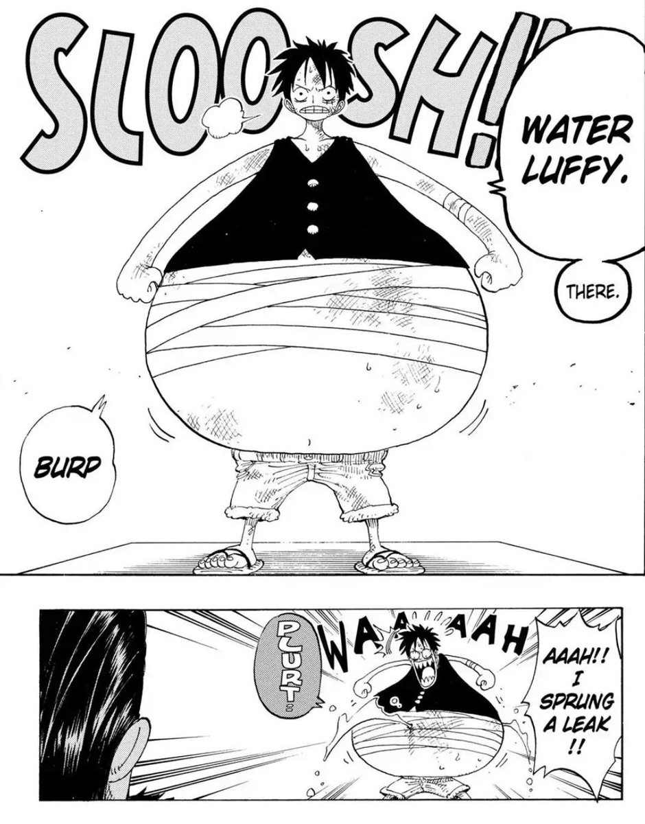 Luffy omg you're about to fight the first Shichibukai can you STOP please you're embarassing me 