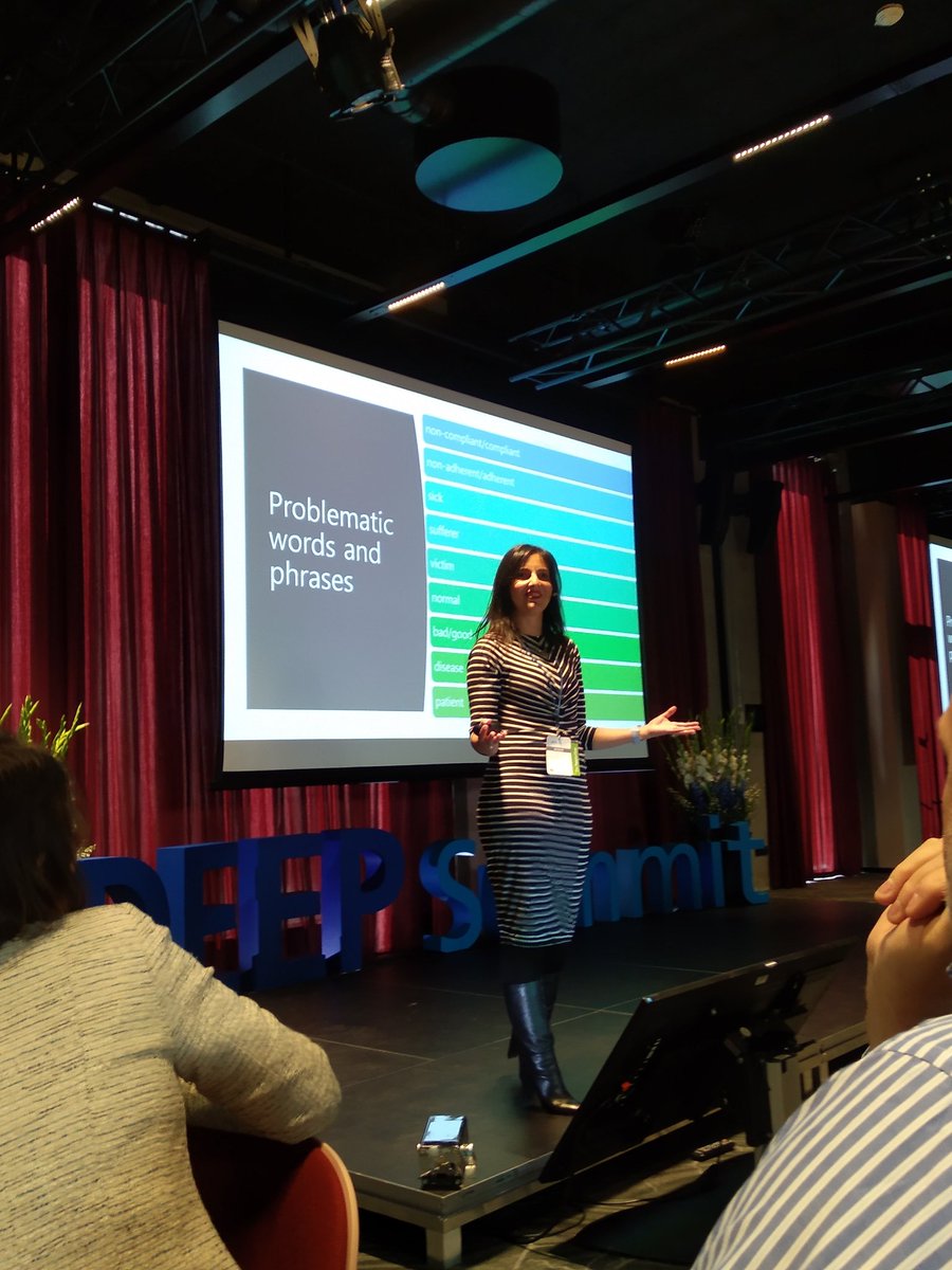 ECPObesity's tweet photo. Language matters! Excellent presentations this afternoon on the importance of why language matters.

#peoplefirst #DEEP2019 https://t.co/wQqjk79V2J