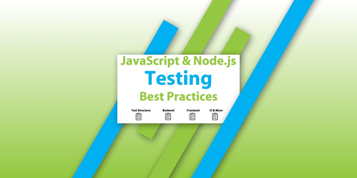 syndicode's tweet photo. Today we are presenting to you great JavaScript and Node testing best practices. #APIBackends #github #GitHubJS #integrationtesting #javascript #Jest #js #JScommunity #JSdevelopment #Node  #Nodejs #react #softwaredevelopment #testing #testingtools 
https://t.co/nGs0hj7cM6 https://t.co/jBFBsA2fM8