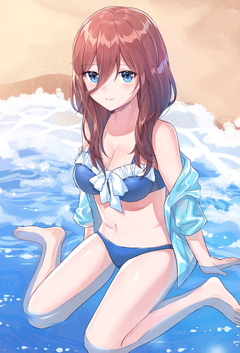 水着三玖 #五等分の花嫁 #中野三玖