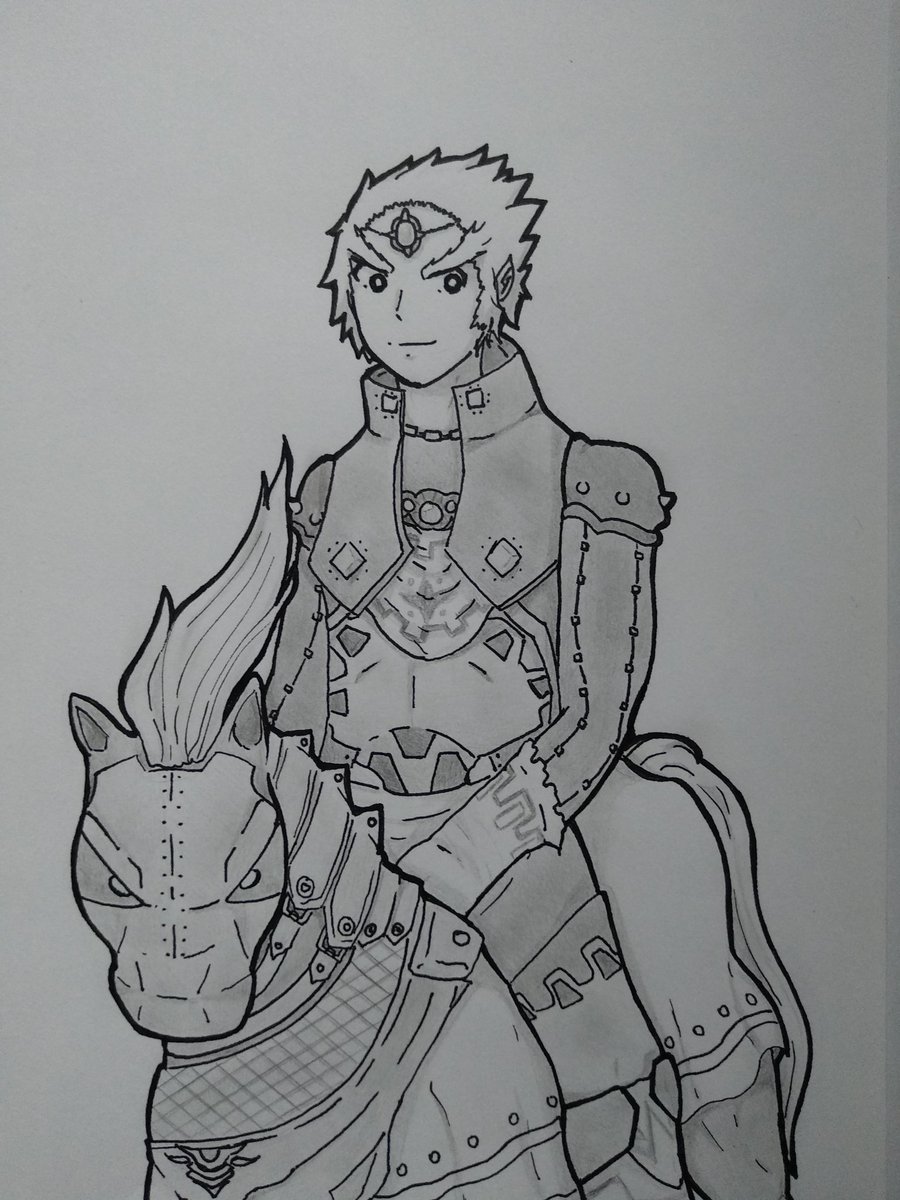 FangirlDeGanon's tweet photo. Día 7. Ganondorf Dragmire (OoT). Es imposible plasmar toda su grandeza y belleza, pero se ha hecho el intento (?)
Se merece la Trifuerza entera ❤️
#Inktober2019 #Inktober #Inktober2019day7 #Ganondorf #Zelda #TheLegendofZelda #LegendOfZelda #LOZ #Dragmire #Triforce #Trifuerza https://t.co/Ncmnwvl1hB