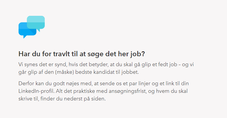 Det her er jeg HELT VILDT TOSSET med 🙌

#jobjagt (cc <a href="/ibpotter/">Ib Potter</a>)