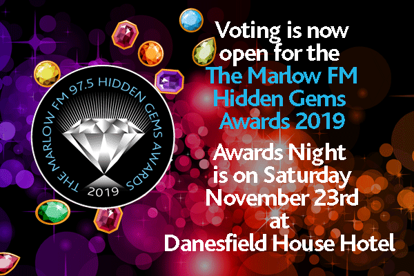 MarlowFM's tweet photo. Vote now in the @MarlowFM Hidden Gems Awards 2019. Hundreds of people nominated dozens of #Marlow individuals &amp; businesses. Cast your vote for one of the individuals or businesses in nine categories here: https://t.co/pFNLj6nGym https://t.co/sReMZPsbng