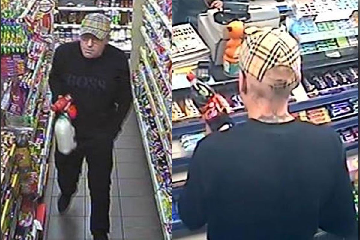 DerbysPolice's tweet image. Detectives investigating the use of stolen cards in #Nottinghamshire are re-appealing for help to identify a man with a distinctive bat tattoo. The cards were stolen in a burglary in #Riddings on 21 April. bit.ly/2MiP6nf