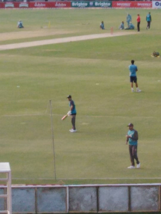 Ahmad_True_Fan's tweet image. Latest pictures from Gadaffi Stadium Lahore
#PractiseTime
Via:@IamMomina_19
