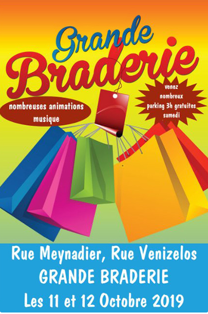 villecannes's tweet photo. [GRANDE BRADERIE]

Vendredi et samedi venez profiter d'une grande braderie organisée avec animation musicale, clown, jongleur et magicien dans les rues #Meynadier et #Venizelos !

Infos ➡ https://t.co/4E2GTGAFOI https://t.co/9C8f2qKmee