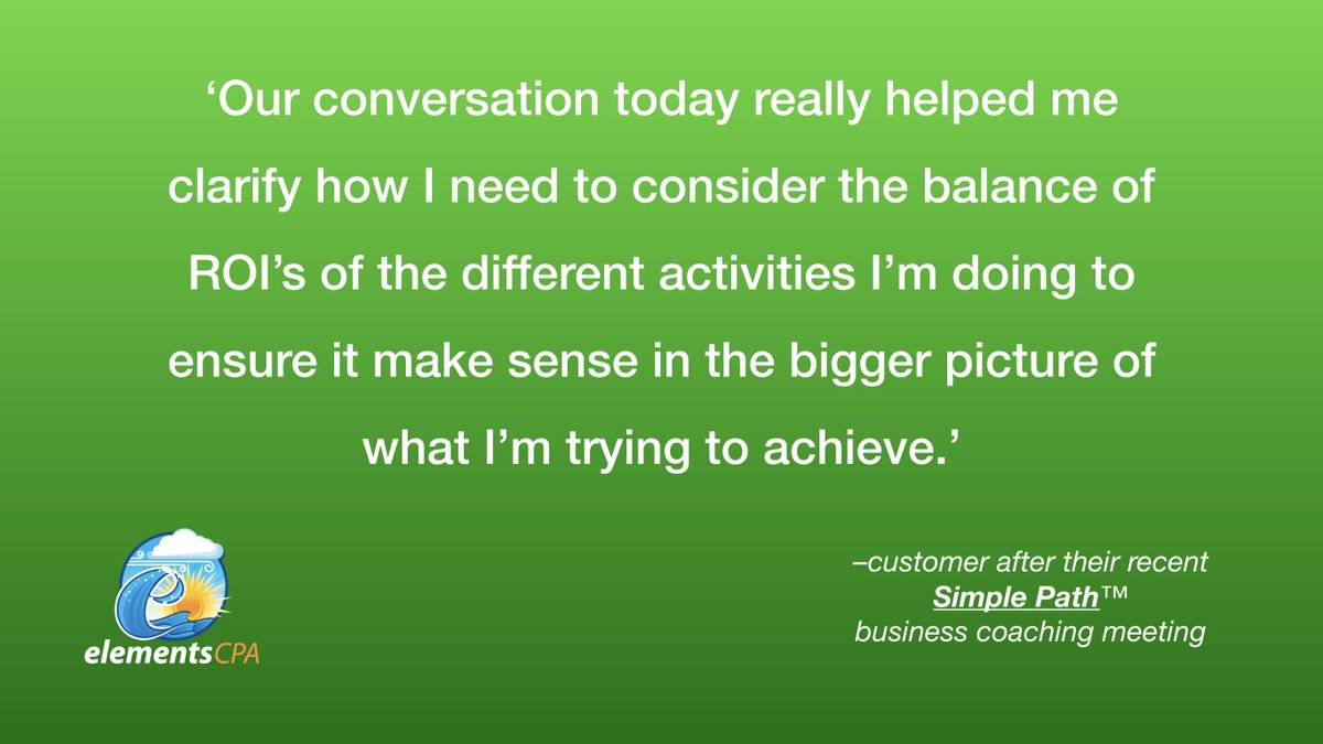 elementscpa's tweet image. #SimplePath #DesignIsDecision #DesignYourBusiness #DesignYourFinances #BusinessCoaching #YourFuture