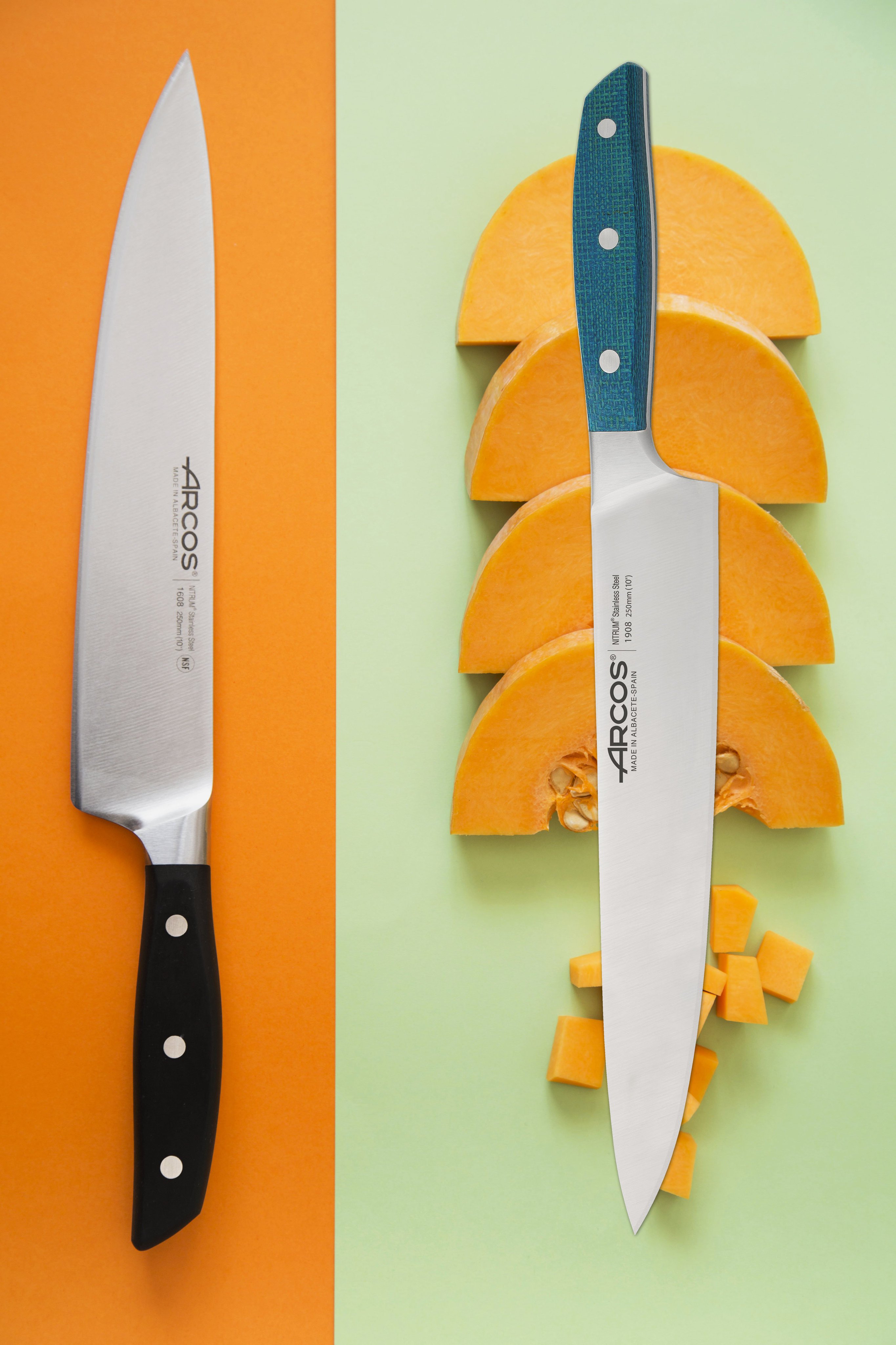 Arcos on X: Nuestros cuchillos están preparados para la temporada de  #calabazas 🧡 Cocinero Brooklyn -  Cocienro  Manhattan -  #FiloSeda #CuchillosArcos #Knife  #pumpkin #otono  / X