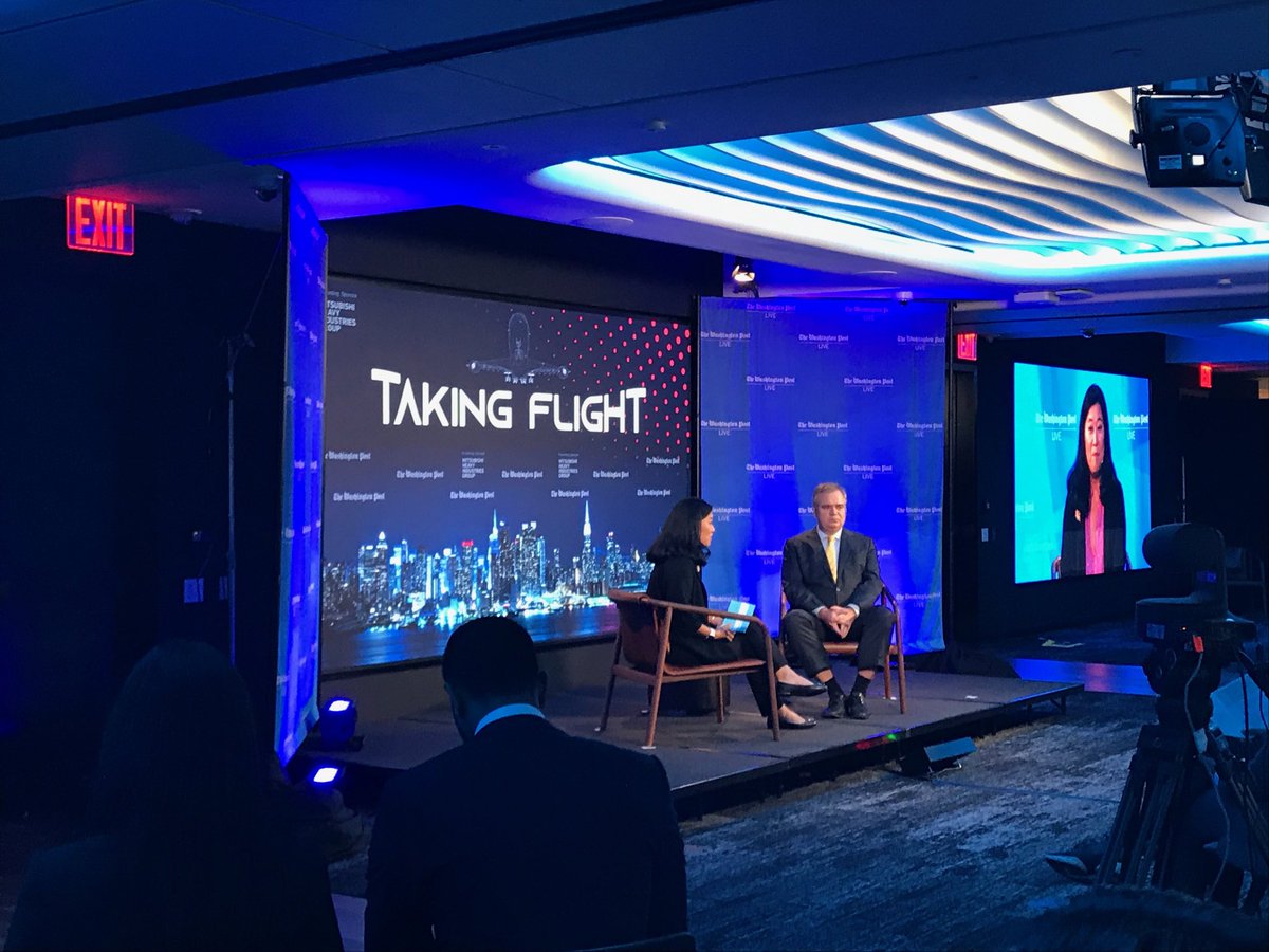 msudeancant's tweet photo. Taking Flight The Washington Post Live ⁦@postlive⁩ CEO JetBlue Robin Haynes. https://t.co/FrVt6JdZlo