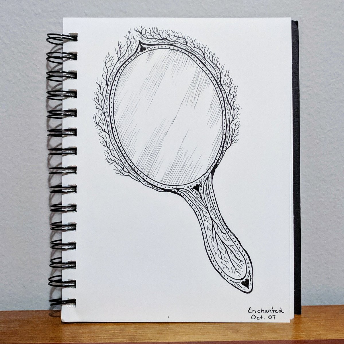 beccaeve's tweet photo. #Inktober
October 7
Prompt: Enchanted
#Inktober2019 #Art #Enchanted #Mirror #EnchantedMirror #InktoberEnchanted #FairyTale #MirrorMirror #FieldGuideToPrecariousPortals https://t.co/ccOD4Sse2M
