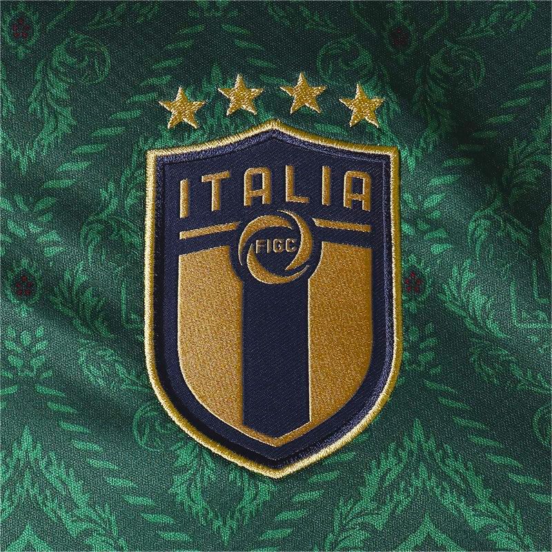 La nuova maglia verde della Nazionale italiana dedicata al rinascimento