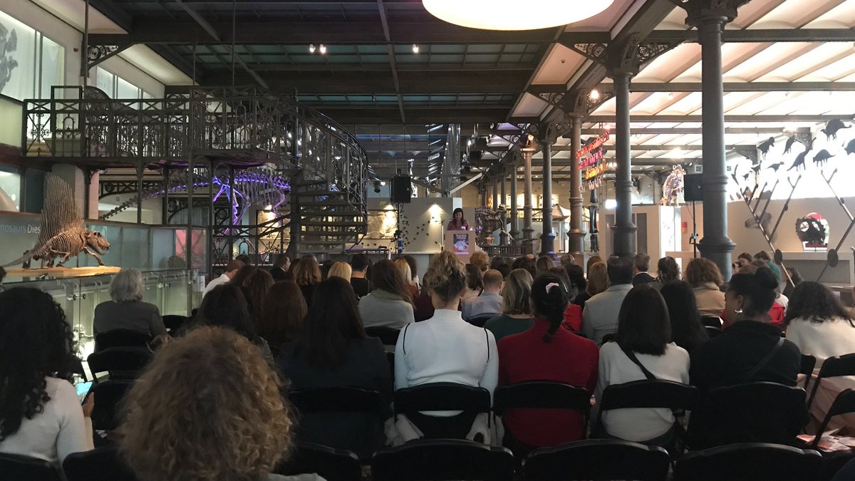 Kicking off the women code festival #womenintech I love that this festival is hosted at the museum of natural science - when the past and the future mix... #womencodefestival
