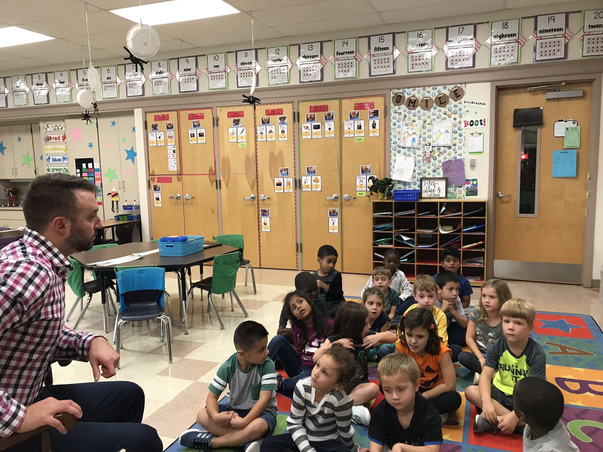 Thank you Mr. Beidleman for visiting Kindergarten to explain the importance of bullying prevention! #fvfoxes