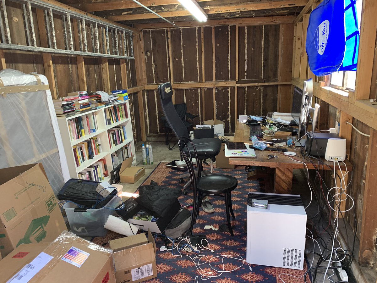 My new Palo Alto garage home base.