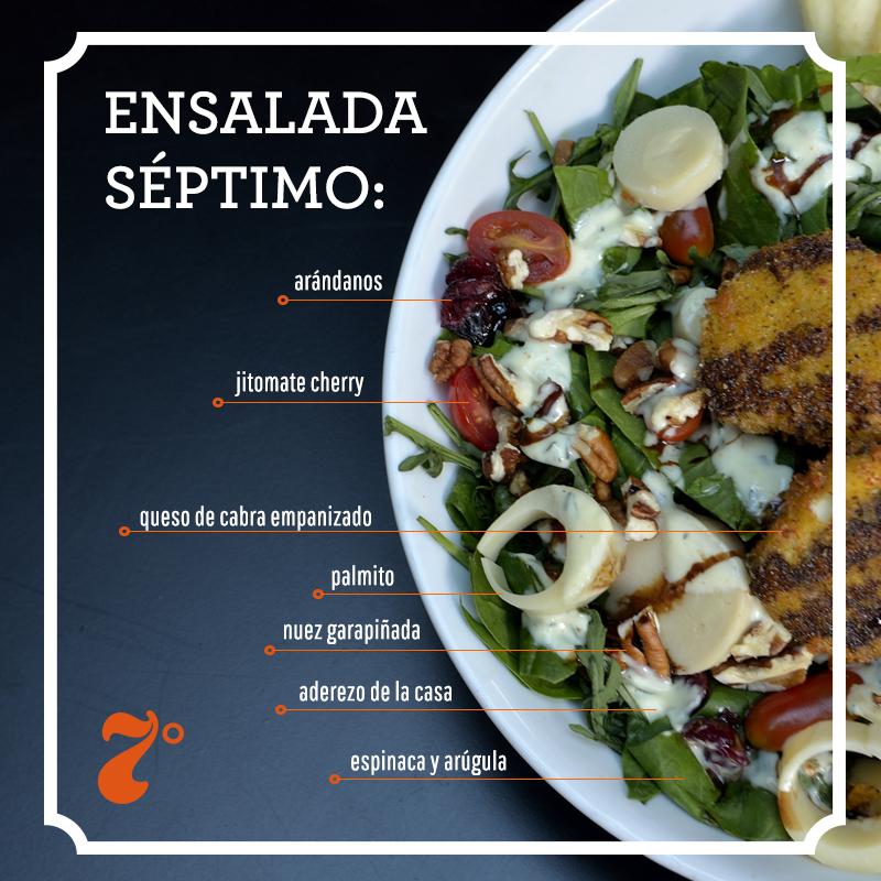 Siempre es buen momento para decidir comer mejor.
Empieza la semana con la opción más saludable, en Séptimo.