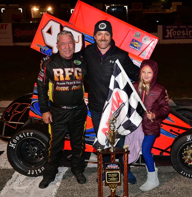 nm_doty's tweet photo. Saturday NEMA Midget feature winner Sammy Swindell @1sam91 at Lee USA Speedway @LeeSpeedway using  @EsslingerEng horsepower. Warmup for @cbnationals under 100-days away. https://t.co/DcrGlpQGX3