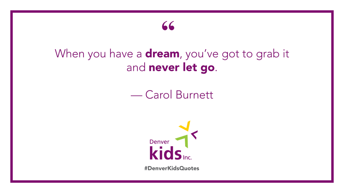 #DenverKidsQuotes #MondayMotivation