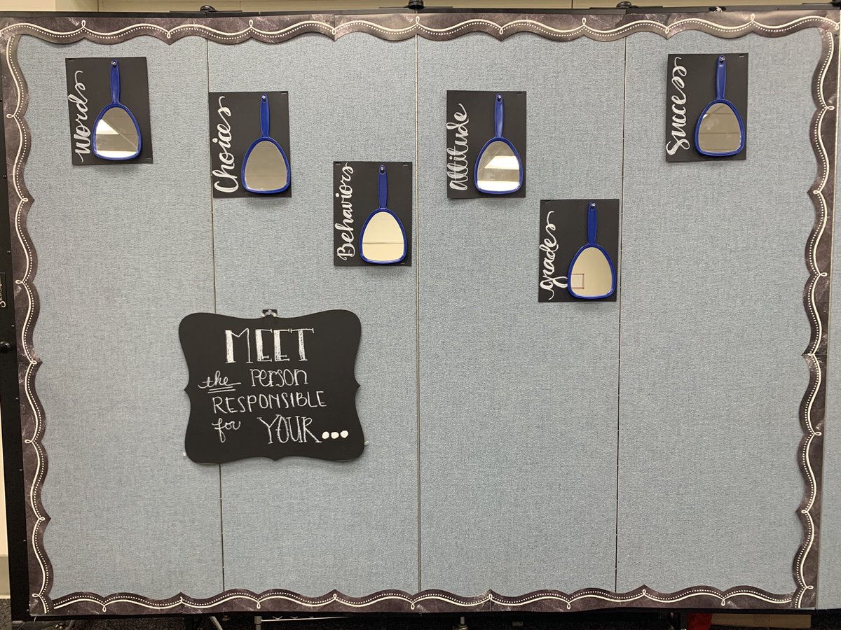 Teaching S's to take responsibility! #bulletinboards #responsibility #characterbuilding @MsMoCounselor <a href="/SSDKristin/">Kristin Baranski, Ed.D</a> @EdGigliotti <a href="/drsmpierce/">Dr. Stephanie Pierce</a>