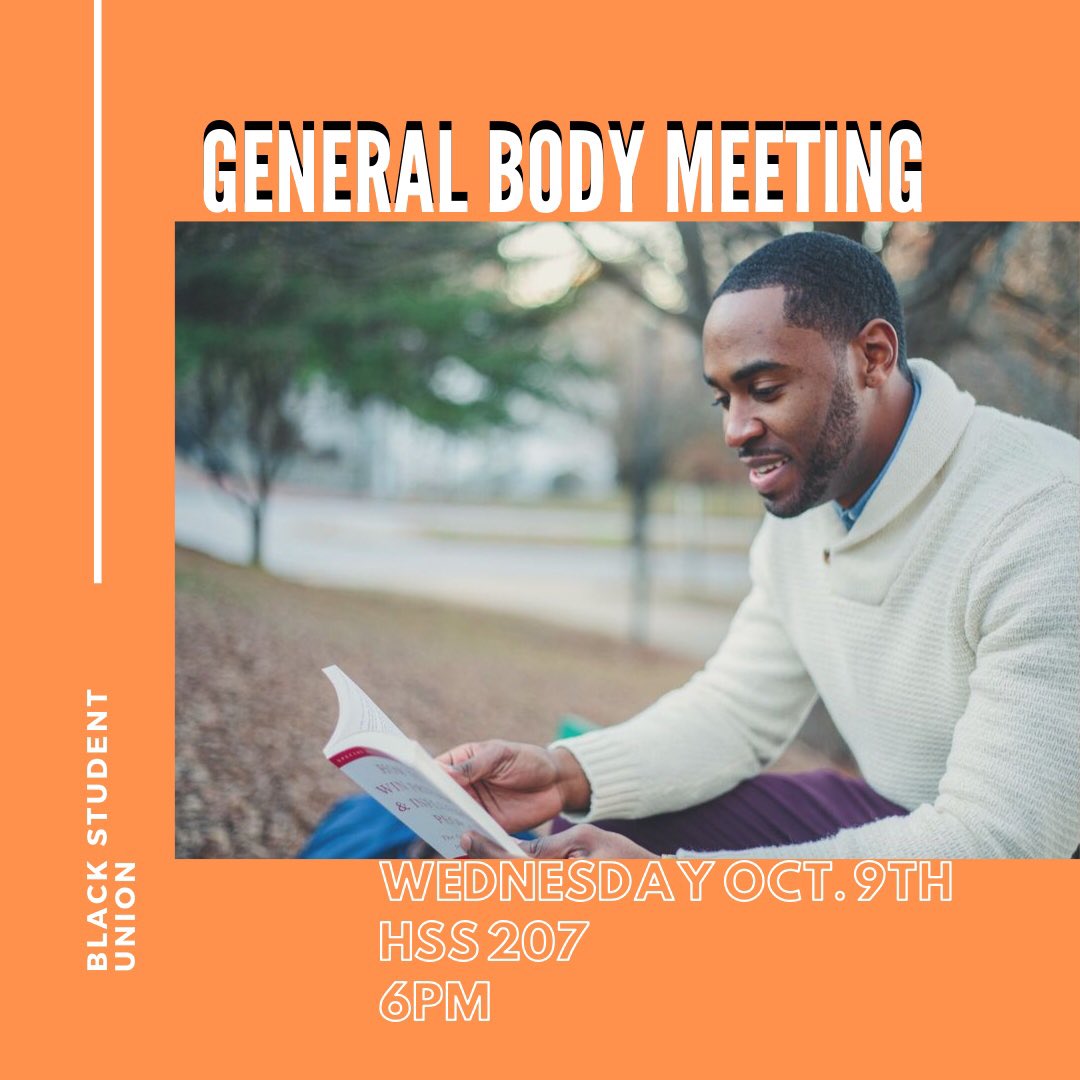 Black Student Union tweet media
