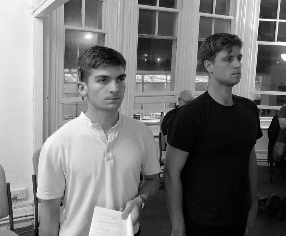 redwoodprods's tweet photo. Rehearsing for A Few Good Men.  Performance by Redwood Productions is at the Hawth Theatre Studio in Crawley from 24th-26th October. Tickets on sale now https://t.co/nHif4USIQA 
#afgm #theatre #crawley #photooftheday #instagood #rehearsals #weekend #sussex #tickets #events https://t.co/0QDwap3gks