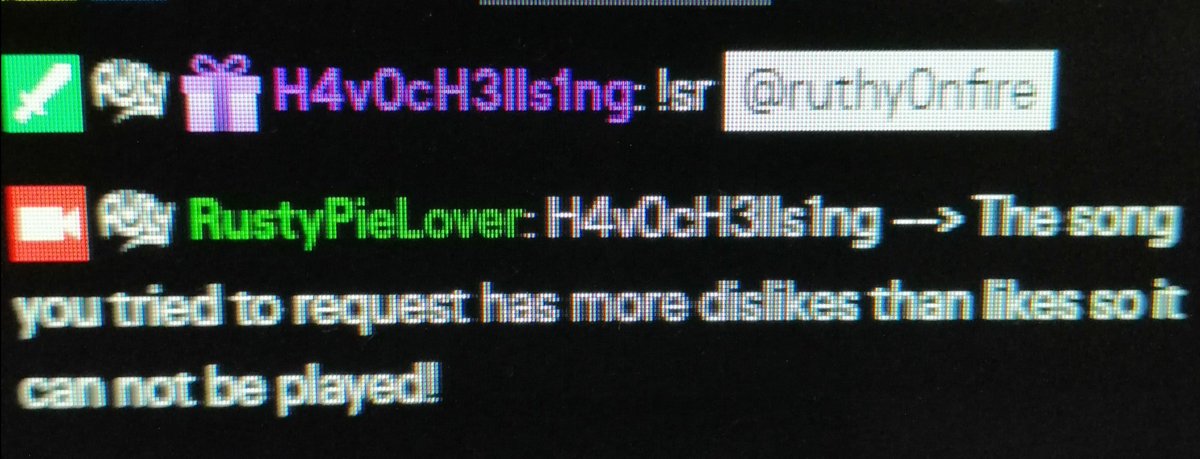 ruthy0nfire's tweet image. That @Rustypielover chatbot burn 😭 #dislikes #badsong