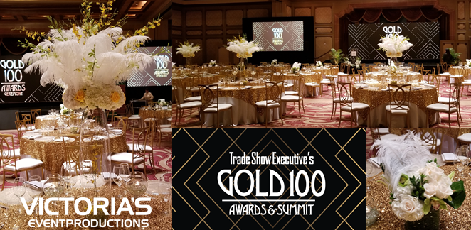 Congratulations to all the winners of the Trade Show Executive's Gold 100 Awards and Summit - Del Mar, CA. Shine On! #Eventdecor #Eventdesign #memorable #eventprofs