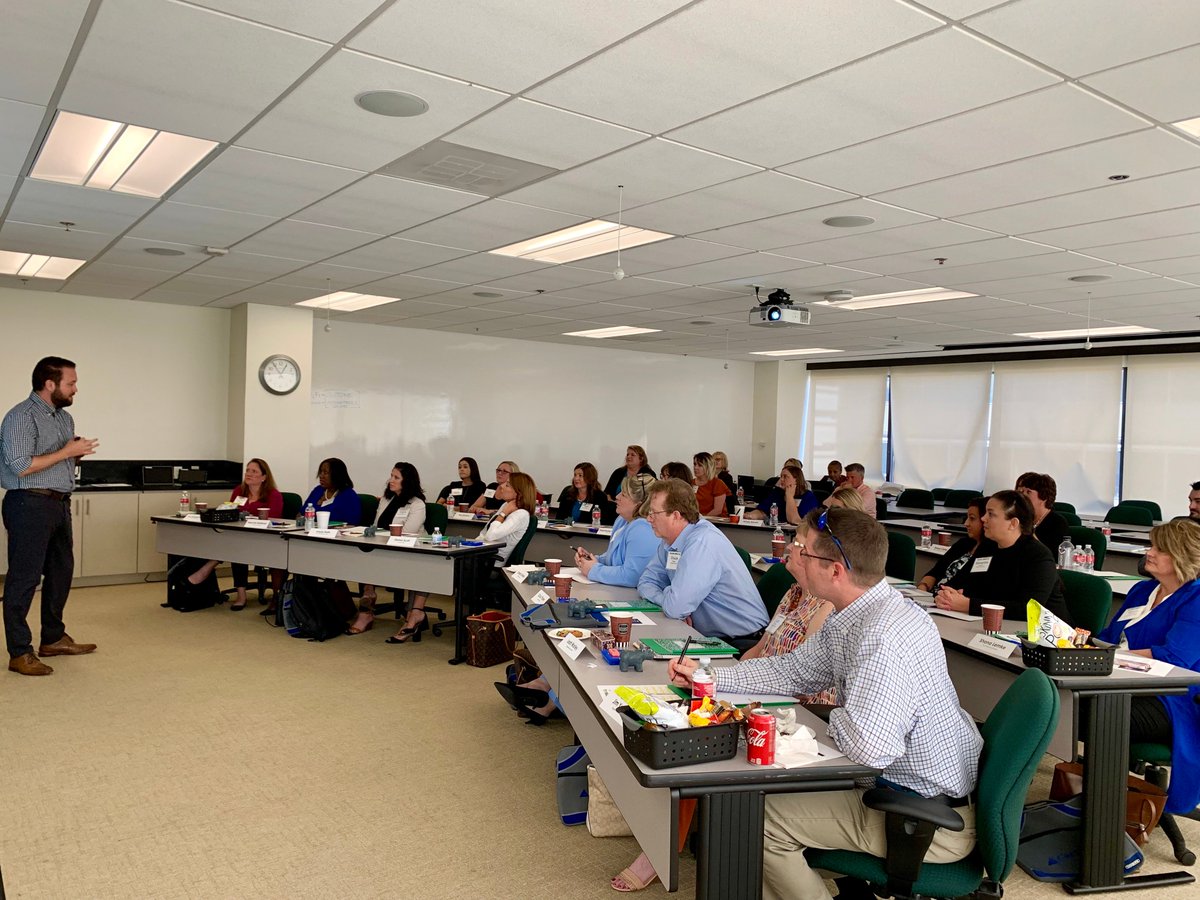 TODAY AT GREYSTONE: The Fall Semester of Sales School got underway this afternoon. A group of 22 senior living professionals from communities across the country are gathered in our office this week to hone their sales and marketing skills.  #TodayAtGreystone #GreystoneCommunities