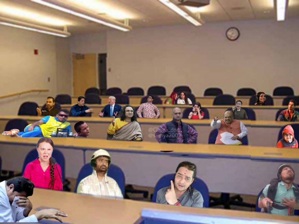 sachya2002's tweet image. Meme Classroom, Batch 2019
