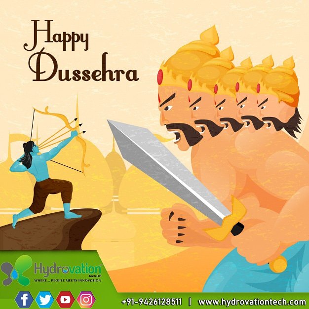 HydrovationTech's tweet photo. #happydussehra #happydussehra2019 #dussehra #dussehra2019 https://t.co/6OzEvHCDkD