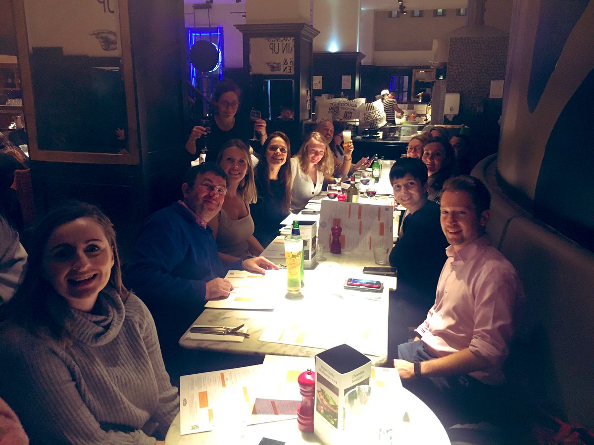 kezza60's tweet photo. .@NHSProviders pre #NHS19 team dinner #DreamTeam https://t.co/kdnmkFUg8I