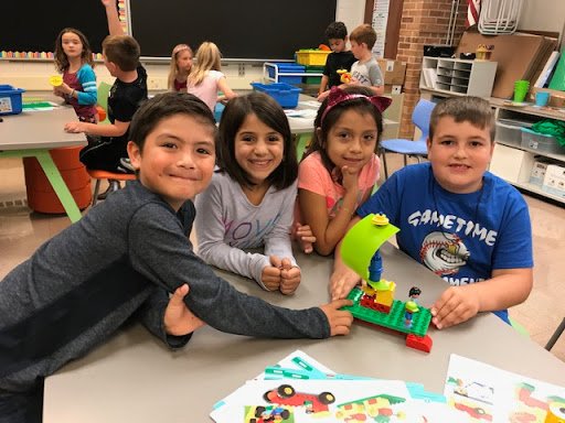 Davis 1st and 2nd graders got some hands on learning with creating simple machines in our STREAM Lab. Thank you to the St. Charles Education Foundation for the grant to purchase the Lego for Education kits for our students!