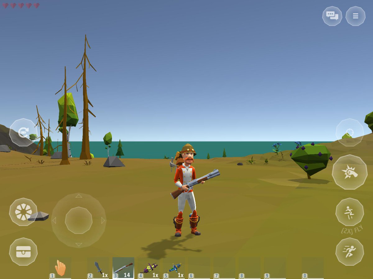 YlandsGame's tweet photo. It's been a couple of days since we released the Mobile Beta and we'd like to see, what you're up to.
This week's contest will be Mobile Themed, so anything goes, as long as those lovely joysticks are in the screenshot!
Send pics to our forums or the #s beneath
#pycs #YlandsPycs https://t.co/g3zFGllBRS