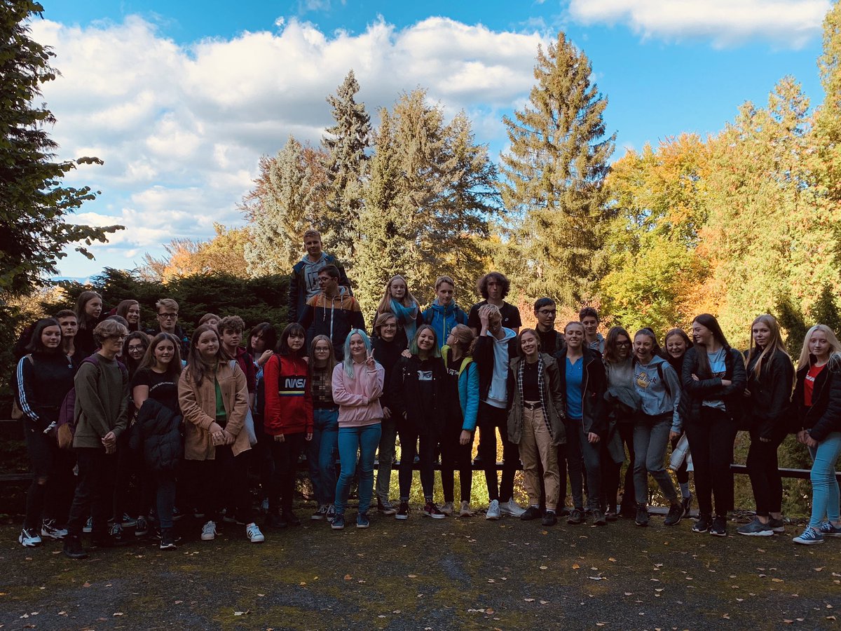 LHS_ScienceDept's tweet photo. And just like that... our first day in Trutnov has ended! Students had a great day planning their Eco projects and sight seeing around Trutnov. This evening there is some family time and probably a lot of early nights before hiking in the mountains tomorrow... #HowLuckyAreWe https://t.co/bhVtQvulww