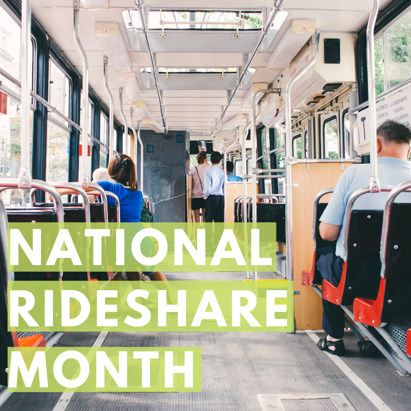 CommuteIndy's tweet photo. How are you celebrating National Rideshare Month? Gather your coworkers for the morning commute!  #commuterconnect #carpoolcool #ridesharemonth https://t.co/MvHXjhYUYr